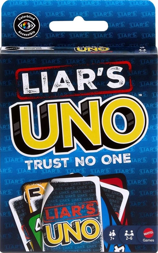 mattel UNIO Liar's Kaartspel 7+ 