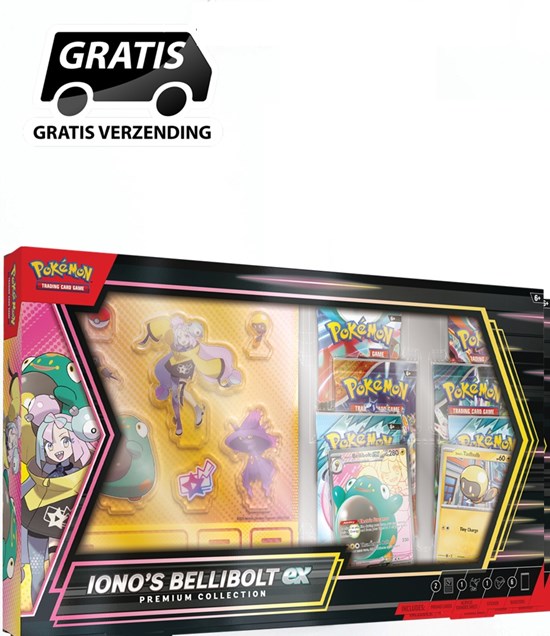 Pokémon IONO's Bellibox EX Premium Collection set 6+ 