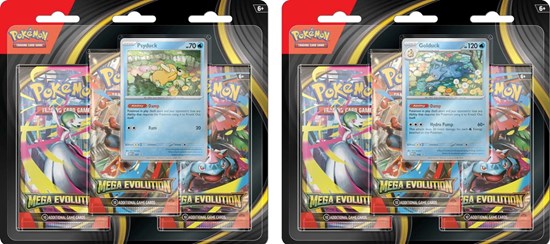 Pokémon ME01 Mega Evolution 3 Boosterpacks 6+ 