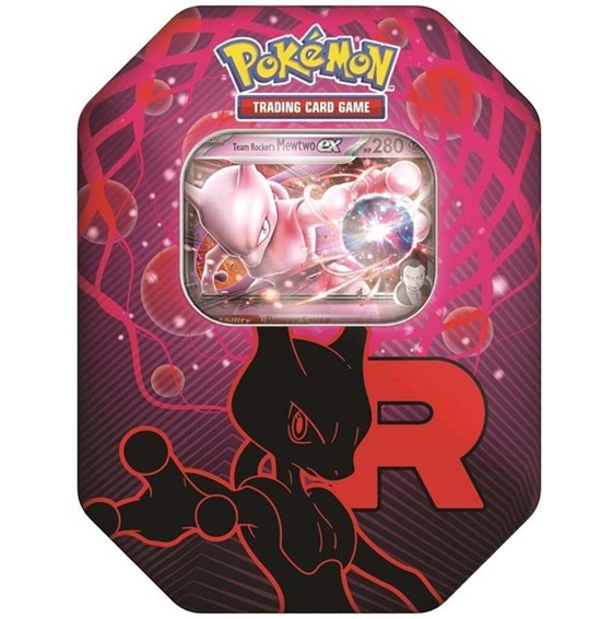 Pokémon Rocket's ex Tin 6+