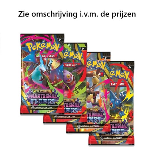 Pokémon Mega Evolution 2 Phantasmal Flames Boosterpack 6+  