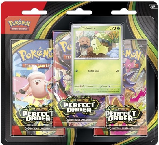 Pokémon Mega Evolution Phantasmal Flames 3 Boosterpacks 6+ 