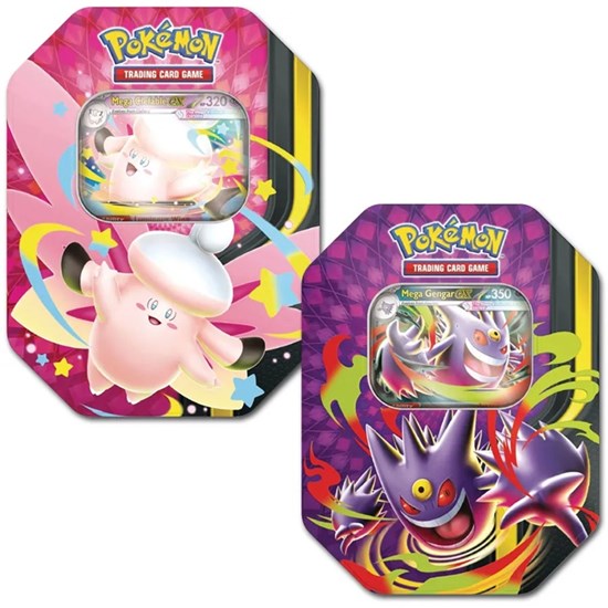 Pokémon Mega Moonlit ex Tin 6+