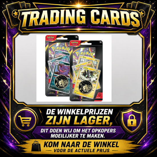 Pokémon ME 05 Pitch Black Boosterpack met 3 Bonuskaarten 6+ 