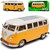 welly 1963 Volkswagen T1 Bus Geel/Beige schaal 1/18