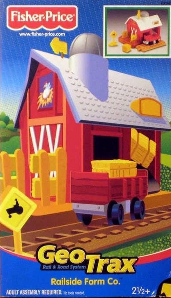 fisher price GeoTrax Boerenbarn 2½ +
