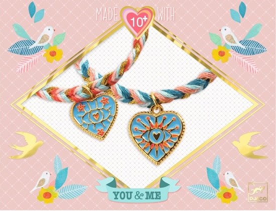 djeco YOU & ME Friendships and Hearts Byouterieset Maken 10+ 