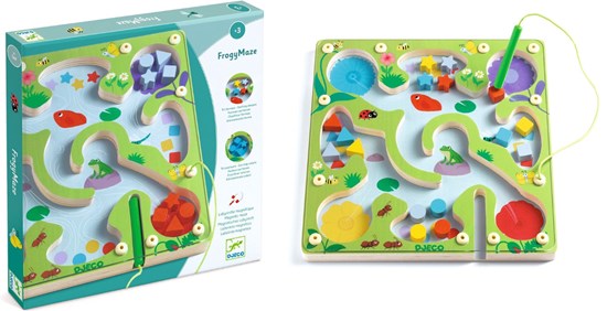 Djeco Froggy Maze Magnetische Behendigheidsspel 3+ 