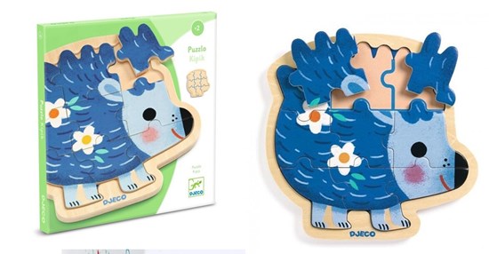 Djeco Houten Egel Puzzel 9dlg 2+ 