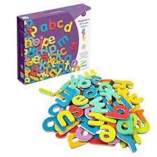 djeco 83 KLEINE ABCD Magneet letters hout 4+ 
