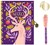 Dagboek Melissa Secret met Slot en Magische Pen 8+ 