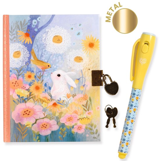 Djeco Secret Kendra Notebook met Magic Pen 8+