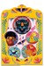 djeco Lovely Badges Wild Faces Lovely Buttons 5 stuks 