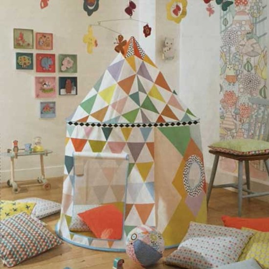 djeco Little BIG Room Circus Colored Speeltent 3+