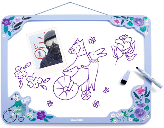 Djeco Magneeetbord 46x38x1cm Zebra 