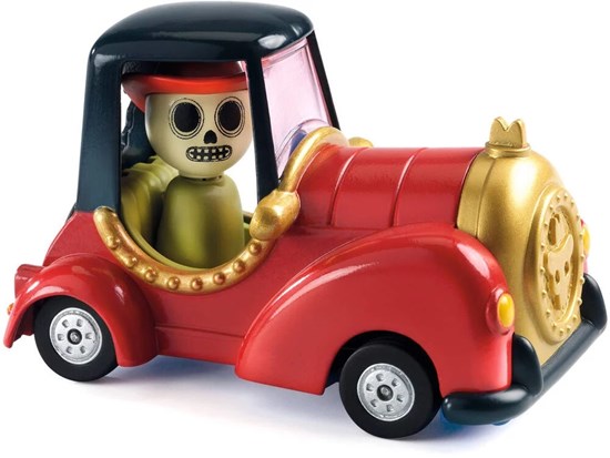 djeco Crazy Motors Car Red Skull 3+ 