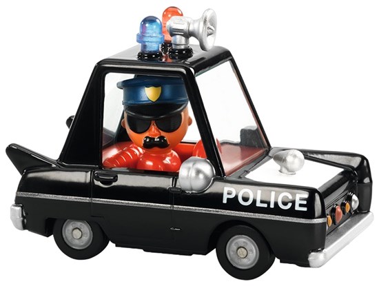 djeco Crazy Motors Car Hurry Police 3+