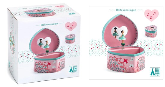 Djeco Muziekdoosje Lente Melodie 15x15x9cm 