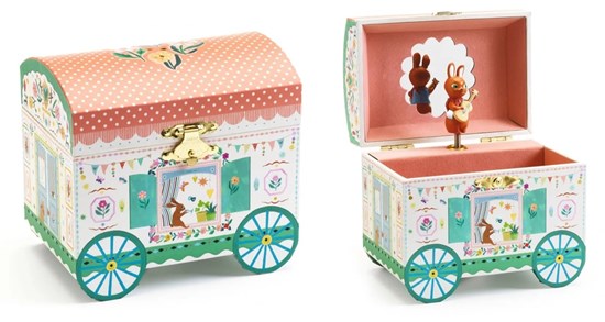 Djeco Muziek/Sieraden Doosje Betoverende Caravan 6+