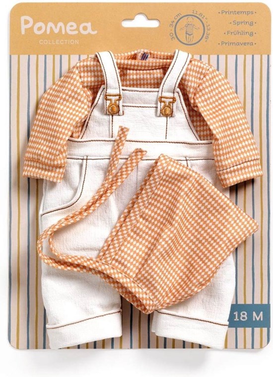 Djeco Poppenkleding 32cm Cannelle  18mnd+ 