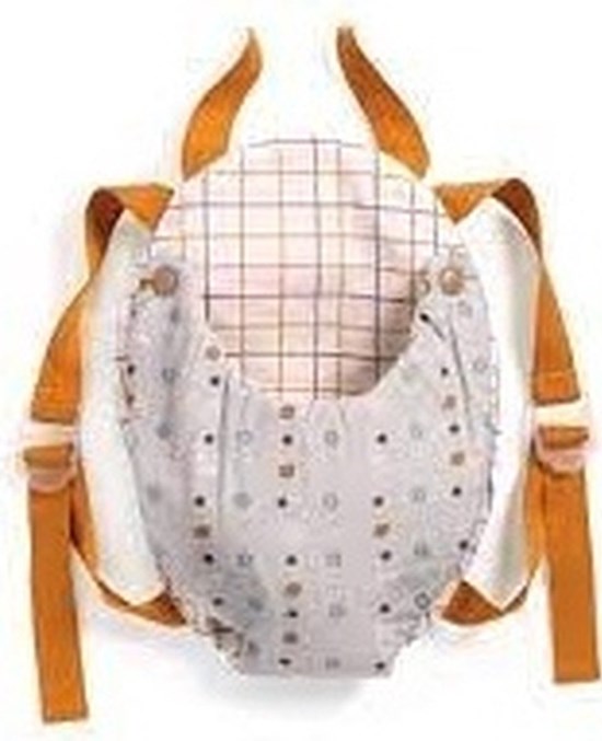 Djeco Poppendraagzak Blauw/Grijs 3+