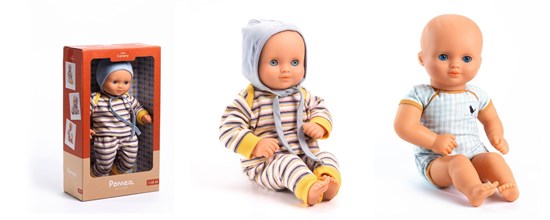 Djeco Pop Baby Canary Circa 32cm 18mnd+ 