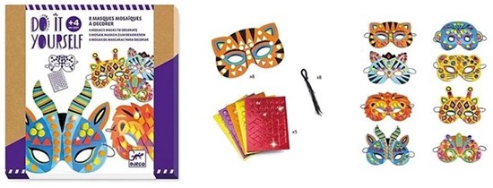 Djeco Leuke Maskers Maken 4+