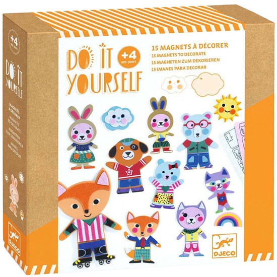 djeco Do It Yourself 15 Magneten Maken 4+