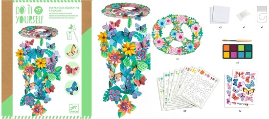 Djeco DIY Springtime Mobiel maken 7+