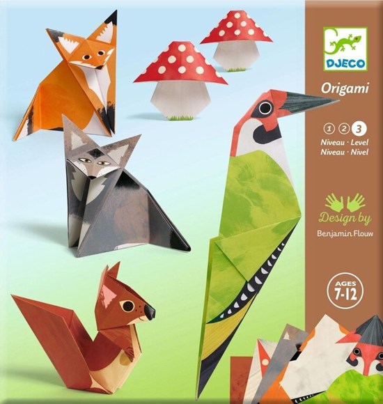 Djeco Origami Level 3 Boswandeling 7+ 