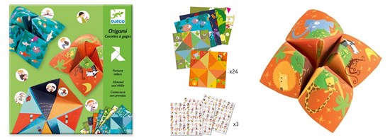 djeco Origami Gelukstellers Dieren 24 blaadjes 6+