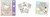Djeco KAWAILAND UNICORN TEKENSJABLONEN 5stuks 4+
