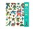 Djeco 160 Texture Metallic Stickers Robots 4+ 