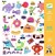 Djeco Stickers Monsters 160stuks 4+