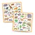 Djeco Stickers Kenya Safari Dieren 160stuks 4+