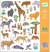 Djeco Stickers Kenya Safari Dieren  160stuks 4+ 