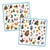 Djeco Fluffy Friends Stickers 160stuks 4+ 