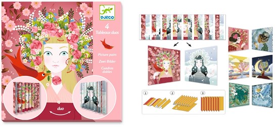 Djeco 4 ZigZag Lovely Queens Schilderijen maken 7+