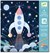 djeco Ruimtevaart Missie Krasfolie 4stuks 6+  