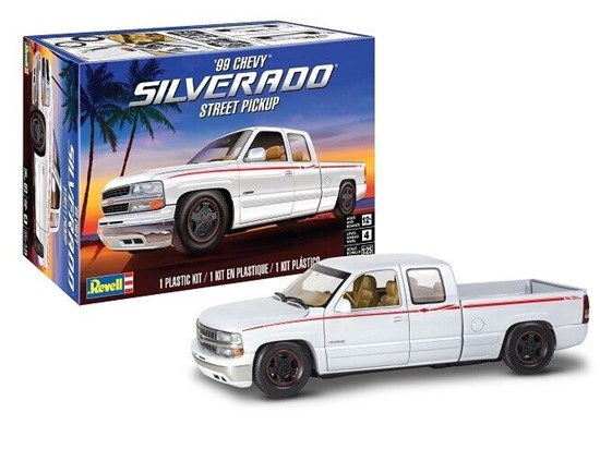 14538 revell '99 Chevy Silverado Street Pick-Up 150dlg 1/25 