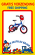 Spiderman Kinderfiets met Zijwielen 14" Blauw 
