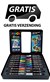 Posca Koffer Metaal GROOT Pop Colours 20stuks 