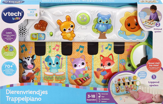 Vtech Baby Dierenvriendjes Trappelpiano 3mnd+ 