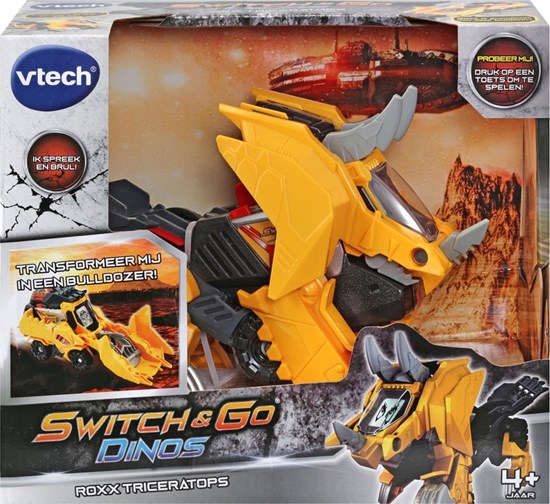 vtech Roxx Triceratops 4+ 
