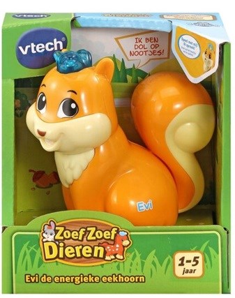 Vtech Zoef Zoef Dieren Evi de Energieke Eekhoorn 1+ 