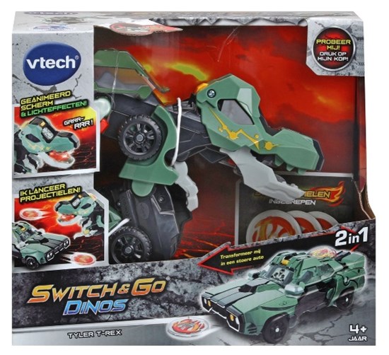 vtech Switch & Go Dino Tylor de T-REX (groen) 4+