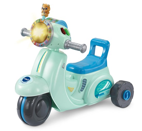 vtech 2in1 Loopscooter blauw 12-36maanden 