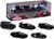 Majorette Black Edition Cars 5 pack Collectors set 3+ 