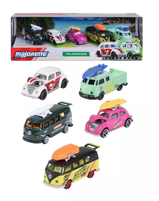 Majorette Volkswagen 5in1 Set 3+ 