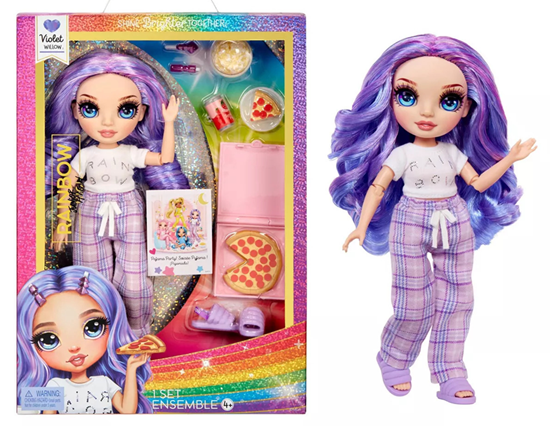 mga Rainbow High Shine Birighter Together pop Violet Willow 4+